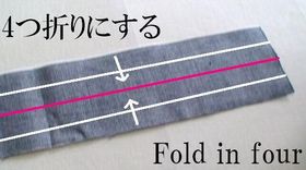 Fold in four