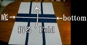 fold the outer in half