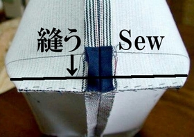 sew the gusset