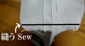 sew the gussets