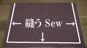 sew the side and bottom