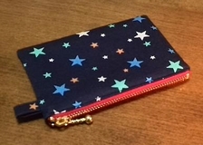 star zippered pouch