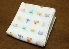 cats and dogs handkerchief