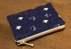 plover zippered pouch