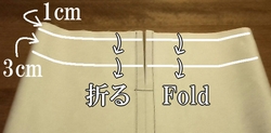 三つ折り