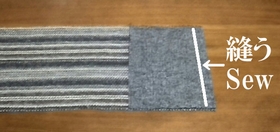 sew the stripe knit and other knit