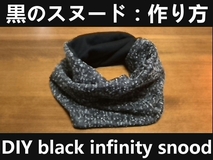 snood with black color