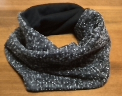 infinity snood with black color