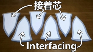 attach interfacing