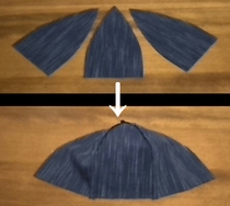 remaining 3 outer fabrics, do the same way