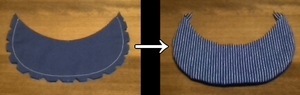 表に返す