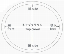 トップクラウン型紙