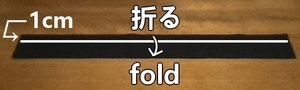fold and press