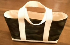 camo tote bag