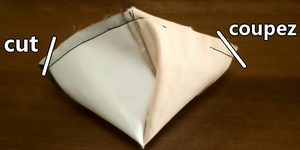 cut off extra seams