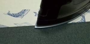 press seam allowances to outer fabric side