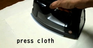 press cloth