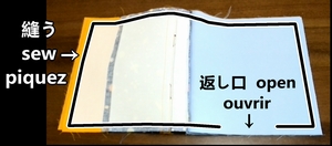 周囲を縫う