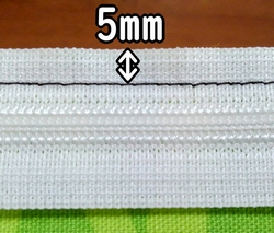 sew 5mm from the edge