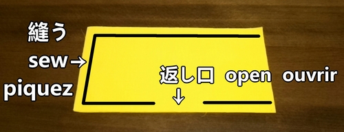 裏地を縫う